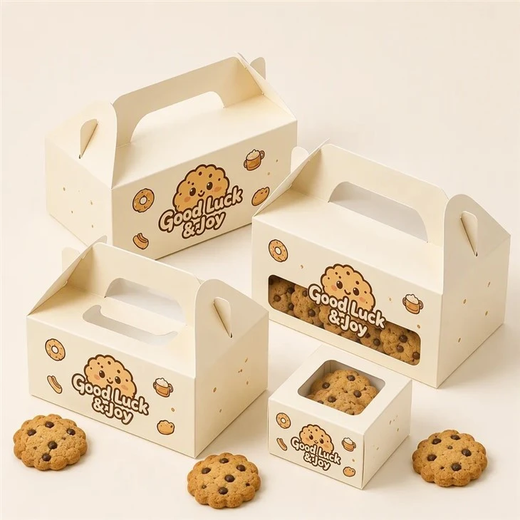 Custom Printed Foldable Art Paper Snack Box