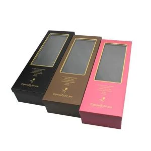 Lavish Flower Gift Box with Windows